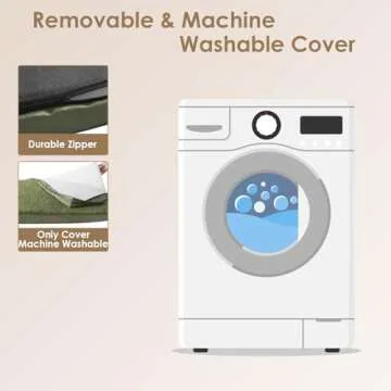 EHEYCIGA Orthopedic Dog Bed for Large Dogs - 36x27