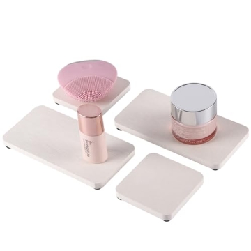 NiuYichee Absorbent Diatomite Coasters for Modern Homes