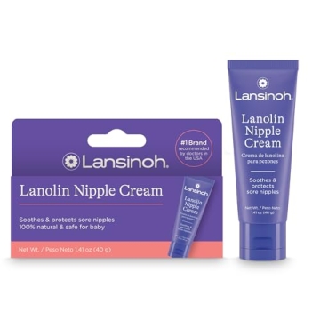 Lansinoh Lanolin Nipple Cream - Safe, Natural Relief for Nursing Moms