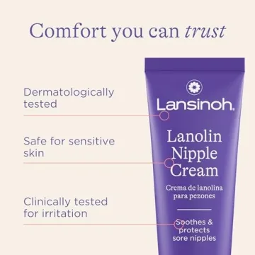 Lansinoh Lanolin Nipple Cream Safe Natural Nursing Relief