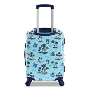 American Tourister Disney Stitch Hardside Luggage - Carry-On 20-Inch with Spinner Wheels