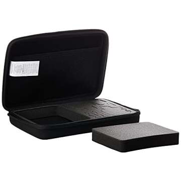 Amazon Basics GoPro Carrying Case - Durable & Spacious