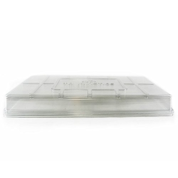 Plant Tray Clear Plastic Humidity Domes: Pack of 5 - Fits 10 Inch x 20 Inch Garden Germination Trays...