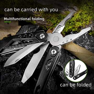 Multifunctional hammer outdoor and household essential universal hammer multifunctional tool hammer pliers multifunctional claw hammer