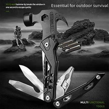 Multifunctional hammer outdoor and household essential universal hammer multifunctional tool hammer pliers multifunctional claw hammer