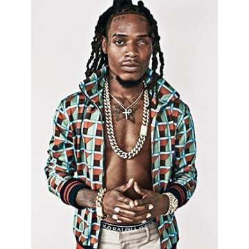 unity One fetty wap rap rapper hip hop poster 12 x 12 inch Poster Rolled