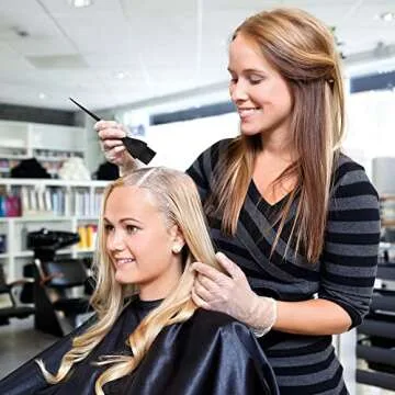 Boao 6 Pcs Hair Coloring Dye Brush Set for Salon Hair Color Application Brush Tinting Comb Tool Kit for Salon Use Home DIY(6 Colors)