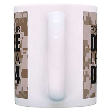 ThisWear Military Retirement Gift Forget Your Degree I Have a DD-214 Veteran Gift 11oz Ceramic Coffe...