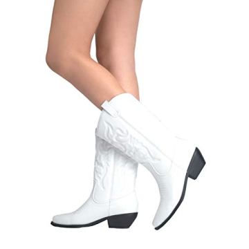 J. Adams Women's Lasso Cowgirl Boots - Stylish & Comfortable