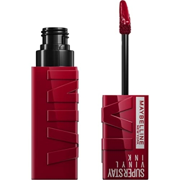 Maybelline Superstay Vinyl Ink Liquid Lipstick - Longwear, Highly Pigmented, Glossy Finish, Vegan Be...