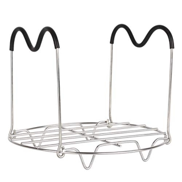 Versatile Steamer Rack Trivet - Essential Instant Pot Accessory for Safe Cooking and Baking