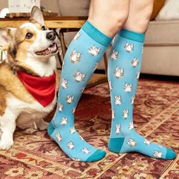 Compression Socks 20-30 mmHg for Nurses and Travelers