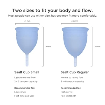 Saalt Menstrual Cup - Comfortable and Eco-Friendly Solution