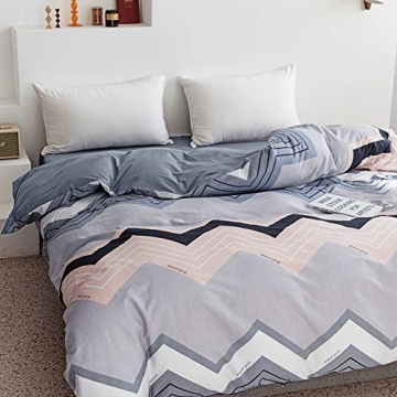 VClife King Duvet Cover Premium Cotton Bedding Set