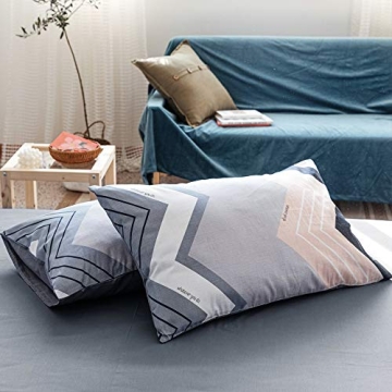 VClife King Duvet Cover Premium Cotton Bedding Set