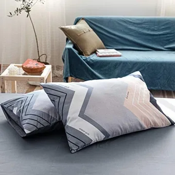 VClife King Duvet Cover Premium Cotton Bedding Set