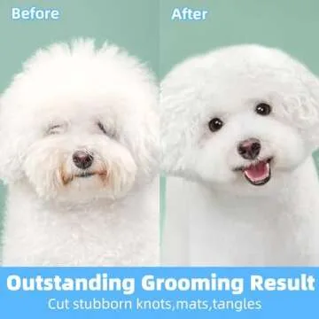 JASWELL Safe Grooming Tool for Dogs & Cats - No More Mats