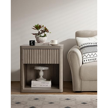 SICOTAS Night Stand Set of 2 Stylish Modern Furniture