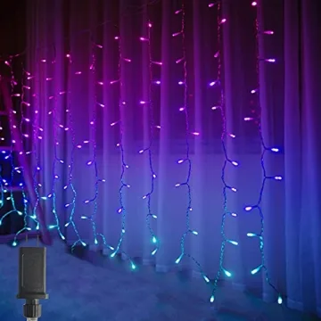 Bolylight Curtain Lights - Multicolor 192 LED For Rooms