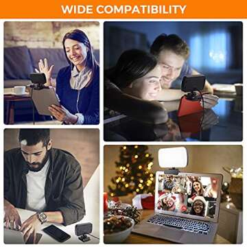 Fansrock Video Conference Lighting for Perfect Video Calls