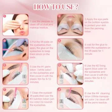 SUPGUDER Lash Lift Kit for Beautiful Eyelash Curling