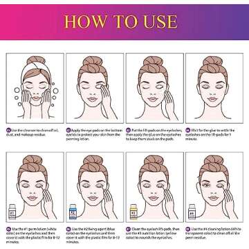 SUPGUDER Lash Lift Kit for Beautiful Eyelash Curling