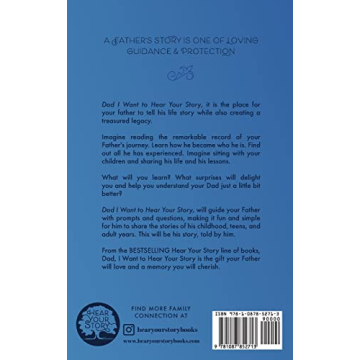 Dad, I Want to Hear Your Story Guided Journal for Fathers