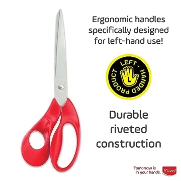 Maped Expert Left-Handed Scissors - Ergonomic & Durable