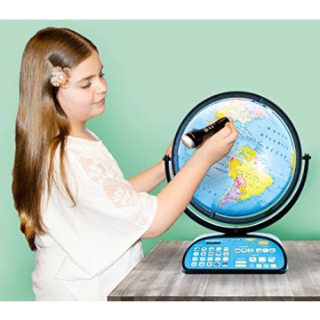 Interactive Talking Globe for Kids 4-8 Educational Toy