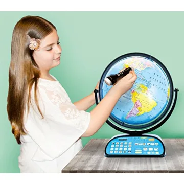 Interactive Talking Globe for Kids 4-8 Educational Toy