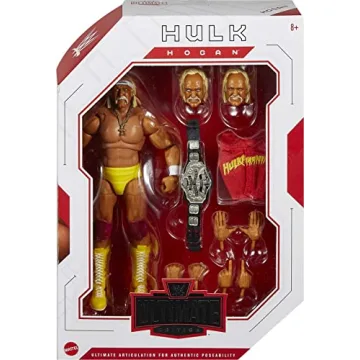 Mattel WWE Hulk Hogan Ultimate Edition Action Figure with Accessories