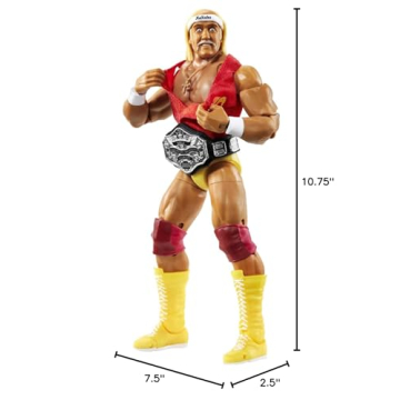 Mattel WWE Hulk Hogan Ultimate Edition Action Figure with Accessories