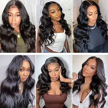 SHUQISH Lace Front Wigs for Women - Glueless 150% Density