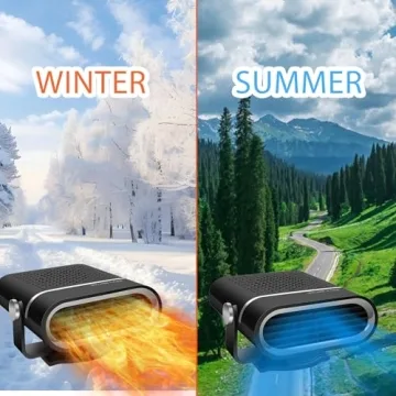 Portable Car Heater 60s Fast Demisting Defroster