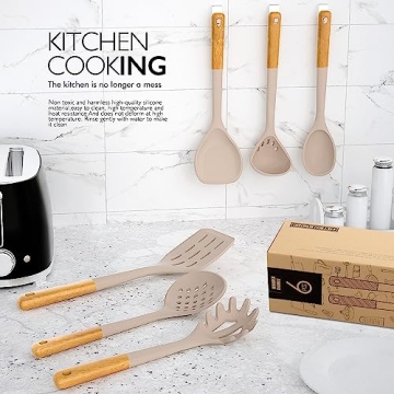 Durable Silicone Utensils Set - Perfect for Every Kitchen