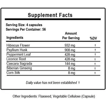 Puradyme Herbal Colon Cleanse - Natural Detox & Digestive Health