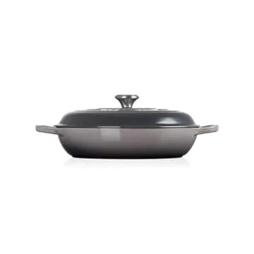 Le Creuset Enameled Cast Iron Signature Braiser, 5 qt. , Oyster