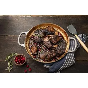 Le Creuset Enameled Cast Iron Signature Braiser, 5 qt. , Oyster