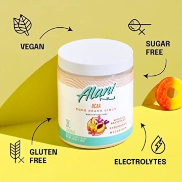 Alani Nu BCAA Sour Peach Rings | Vegan Amino Acids