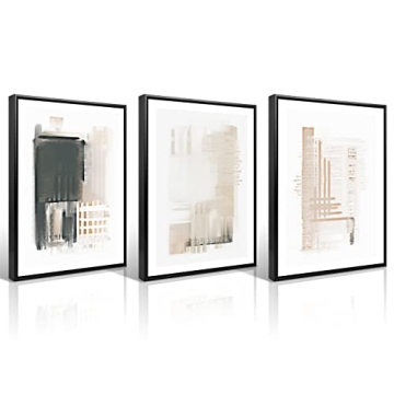 Bring Art Home: Framed Canvas Wall Art Set of 3
