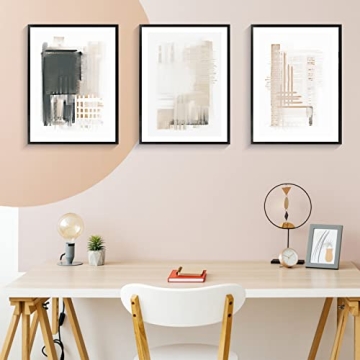 Bring Art Home: Framed Canvas Wall Art Set of 3