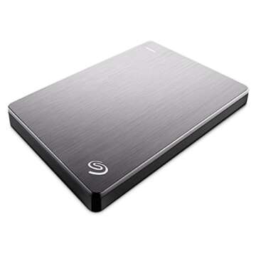 Seagate Backup Plus Slim Portable External Hard Drive 1TB USB 3.0 - STDR1000301 (Renewed)