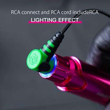 Mast Tattoo Machine Kit Rotary P10 Pen Halo Power Supply Pro Cartridges Needles (TZ367)