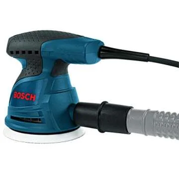 BOSCH ROS10 5 Inch 120 Volt 5 Inch Single-Speed Palm Random Orbit Sander, Polisher