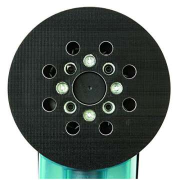 BOSCH ROS10 5 Inch 120 Volt 5 Inch Single-Speed Palm Random Orbit Sander, Polisher