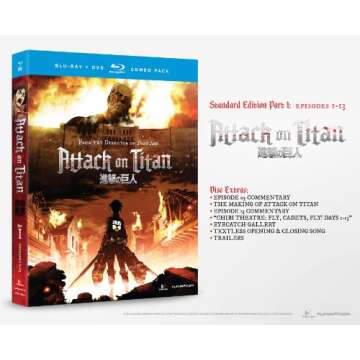 Attack on Titan, Part 1 (Blu-ray / DVD Combo)
