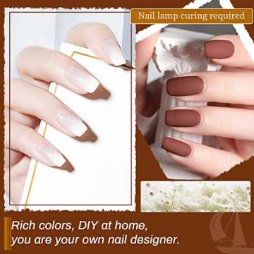 JODSONE 95 Colors Gel Nail Polish Kit for Home Manicures