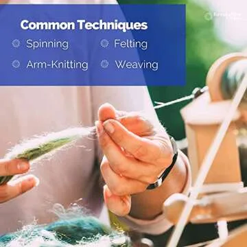 Revolution Fibers Himalayan Wool Roving 10 Colors