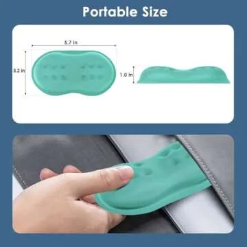 VANKEY Soft Mouse Wrist Rest - Ergonomic Memory Foam Support