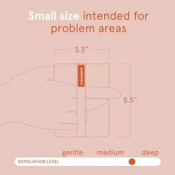 Cleanlogic Exfoliating Body Scrubber for Smooth Skin | 3 Count